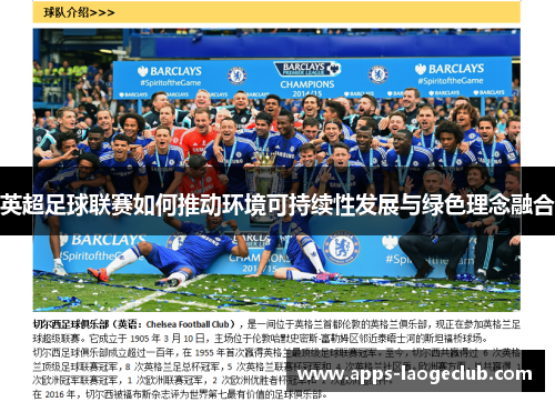 英超足球联赛如何推动环境可持续性发展与绿色理念融合